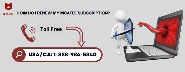 McAfee subscription with Product key