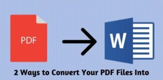 2 Ways to Convert Your PDF Files Into A Word Document That You Can Edit