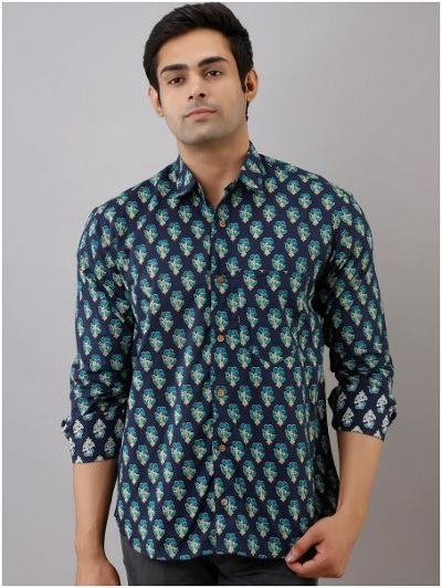 The Rajasthani Print Shirt are taking hearts of every citizen