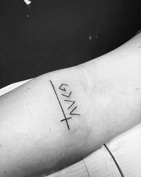 God is greater than highs and lows tattoo