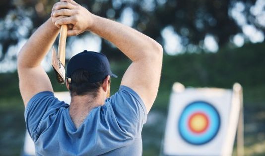 3 Surprising Health Benefits of Axe Throwing
